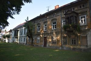 Historische gebouwen aan de Šetalište dr. Franje Tuđmana Kroatië