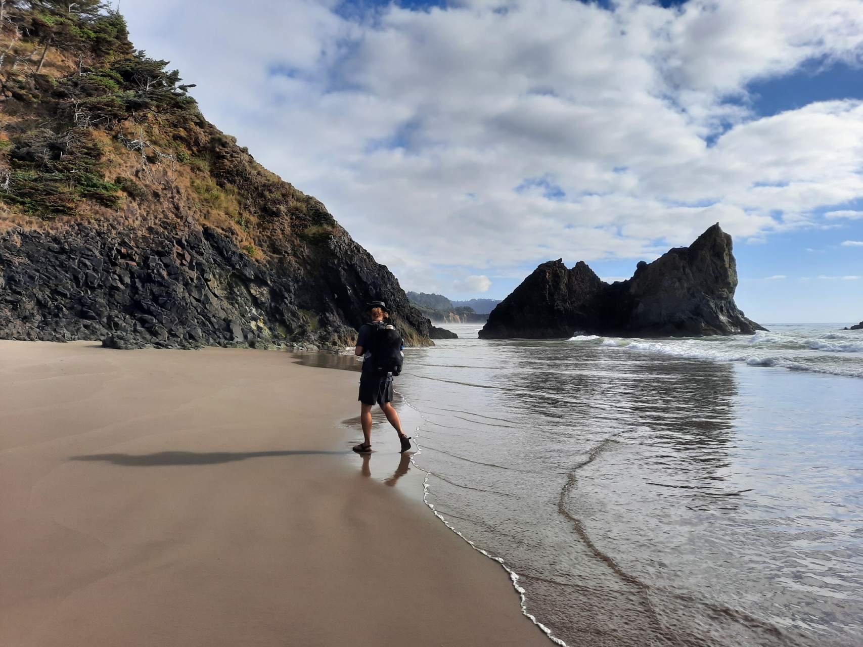 Oregon Coast Trail Hike Kustwandeling
