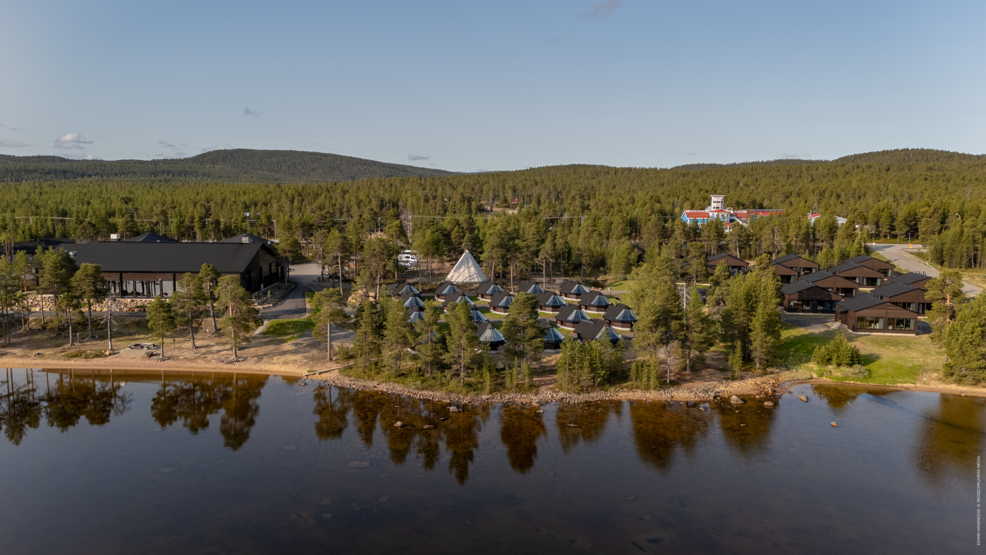 Komt tot rust in Wilderness Hotel Inari in Fins Lapland